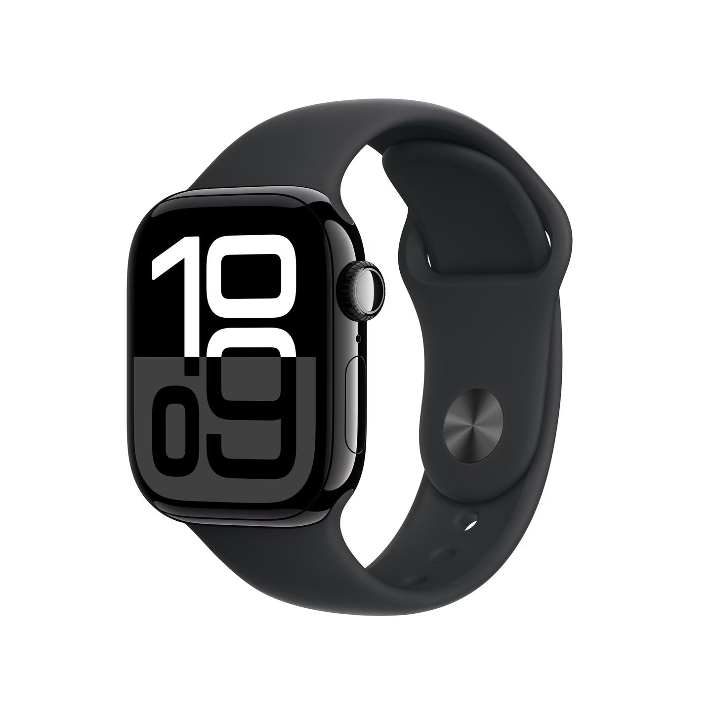 Apple Watch Series 10 [GPS 46 mm] Smartwatch with Jet Black Aluminium Case with Ink Sport Loop. Fitness Tracker, ECG App, Always-On Retina Display, Carbon Neutral