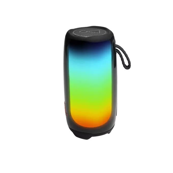 JBL Pulse 5, Wireless Portable Bluetooth Speaker, 40 Watt, Customized 360° Lightshow Portable App, Pro Sound, Deep Bass, 12 Hours Playtime, PartyBoost, IP67 Waterproof & Dustproof (Black) - CarrotKart | India's first Open Box ecommerce platform