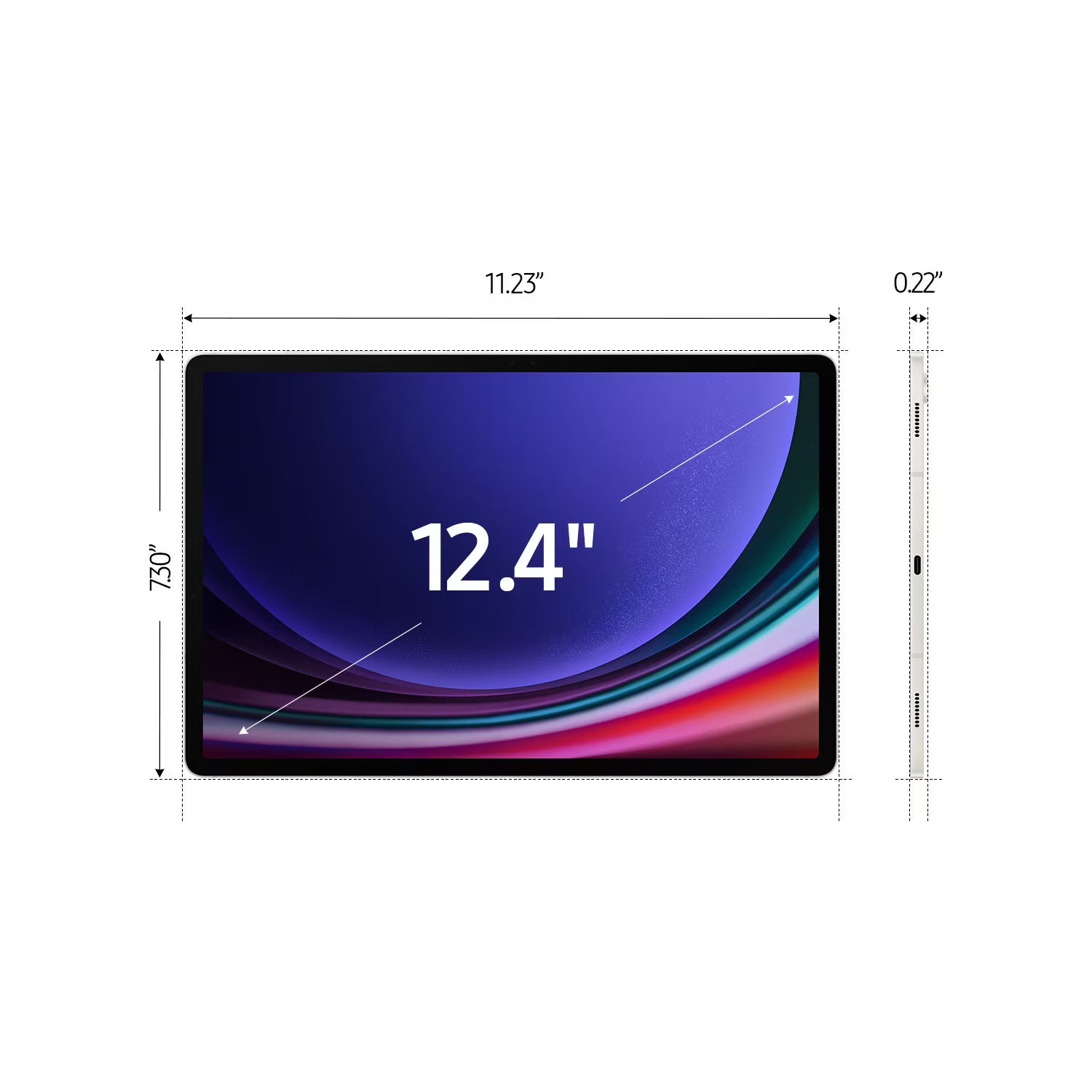 Samsung Galaxy Tab S9 Plus 12.4-Inch 12GB RAM 512GB