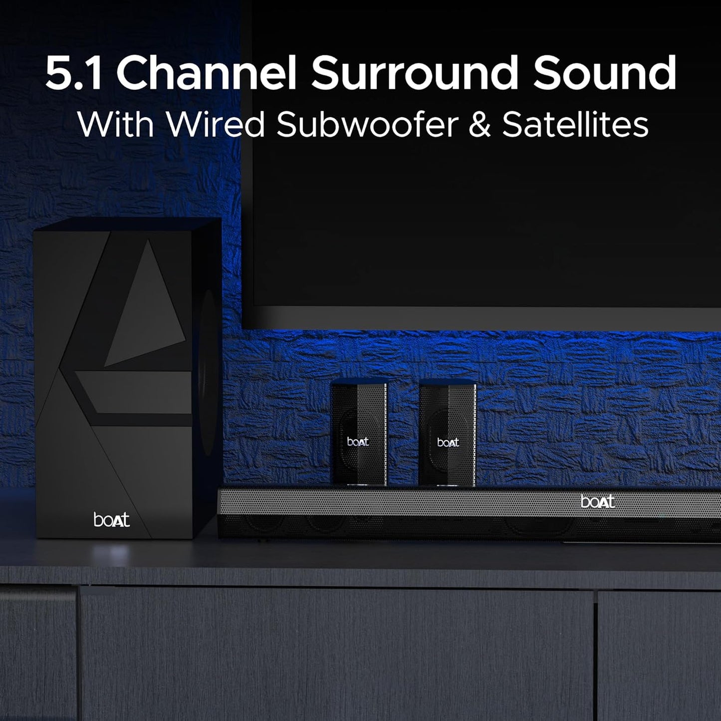 boAt Aavante Bar Azure Pro 120W Soundbar 2.1 Channel