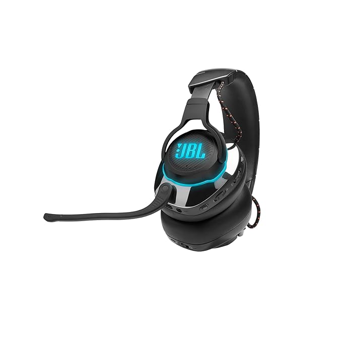 JBL Quantum 810 Wireless Over Ear Gaming Headset with Mic, ANC, 50mm Neodymium Drivers, 43H Playtime, Low Latency, Dual Surround Sound, Boom Mic, 2.4GHz Wireless Dongle, Discord-certified Dial (Black) - CarrotKart | India's first Open Box ecommerce platform