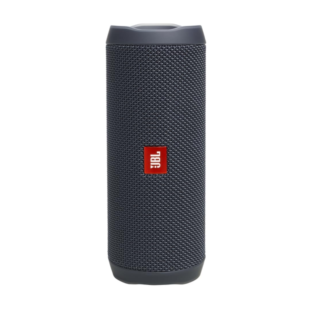 JBL Flip Essential 2, Wireless Portable Bluetooth Speaker with Deep Base, IPX7 Water & Dustproof (Without Mic, Black)
