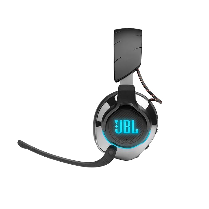 JBL Quantum 810 Wireless Over Ear Gaming Headset with Mic, ANC, 50mm Neodymium Drivers, 43H Playtime, Low Latency, Dual Surround Sound, Boom Mic, 2.4GHz Wireless Dongle, Discord-certified Dial (Black) - CarrotKart | India's first Open Box ecommerce platform