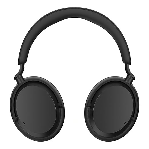 Sennheiser ACCENTUM Wireless Headphones, German Design, Hybrid ANC, 50H Battery, Multipoint Connectivity, Crystal Clear Calls, 10 Min Quick Charge = 5Hr Playback, 1Y Warranty, Black