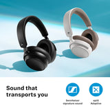 Sennheiser ACCENTUM Plus Wireless Over Ear Headphones,German Design,Adaptive ANC,50H Battery,Sound Personalization,Touch Control,Multipoint Connectivity,Clear Calls,10Min Charge = 5H,2Y Warranty,Black