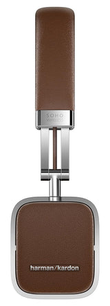 Harman Kardon Soho Wireless NFC Bluetooth On-Ear Headphones (Brown)