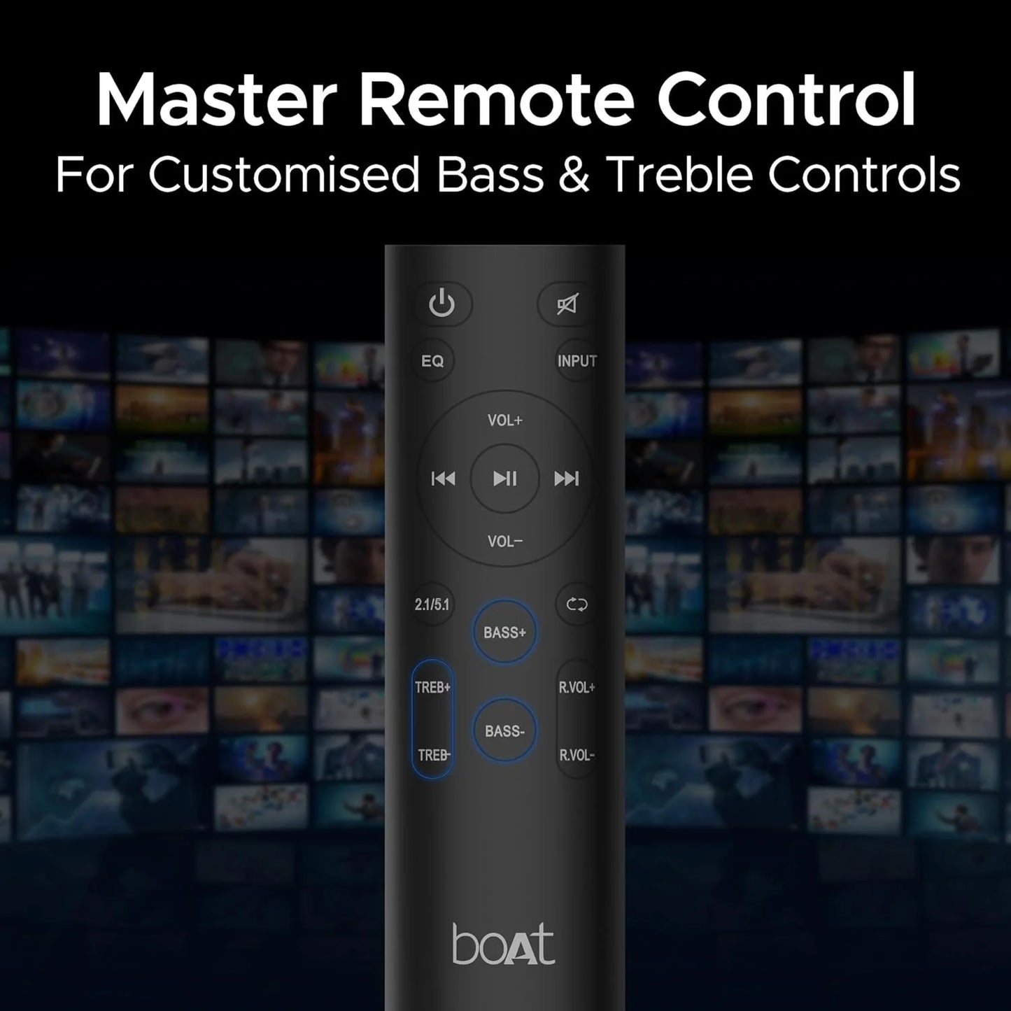 boAt Aavante Bar Azure Pro 120W Soundbar 2.1 Channel