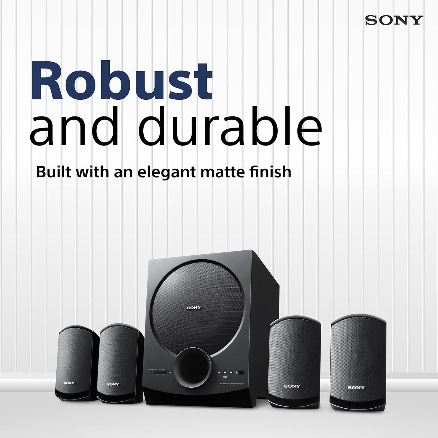 Sony SA-D40M2 80W 4.1 Multimedia Speaker System