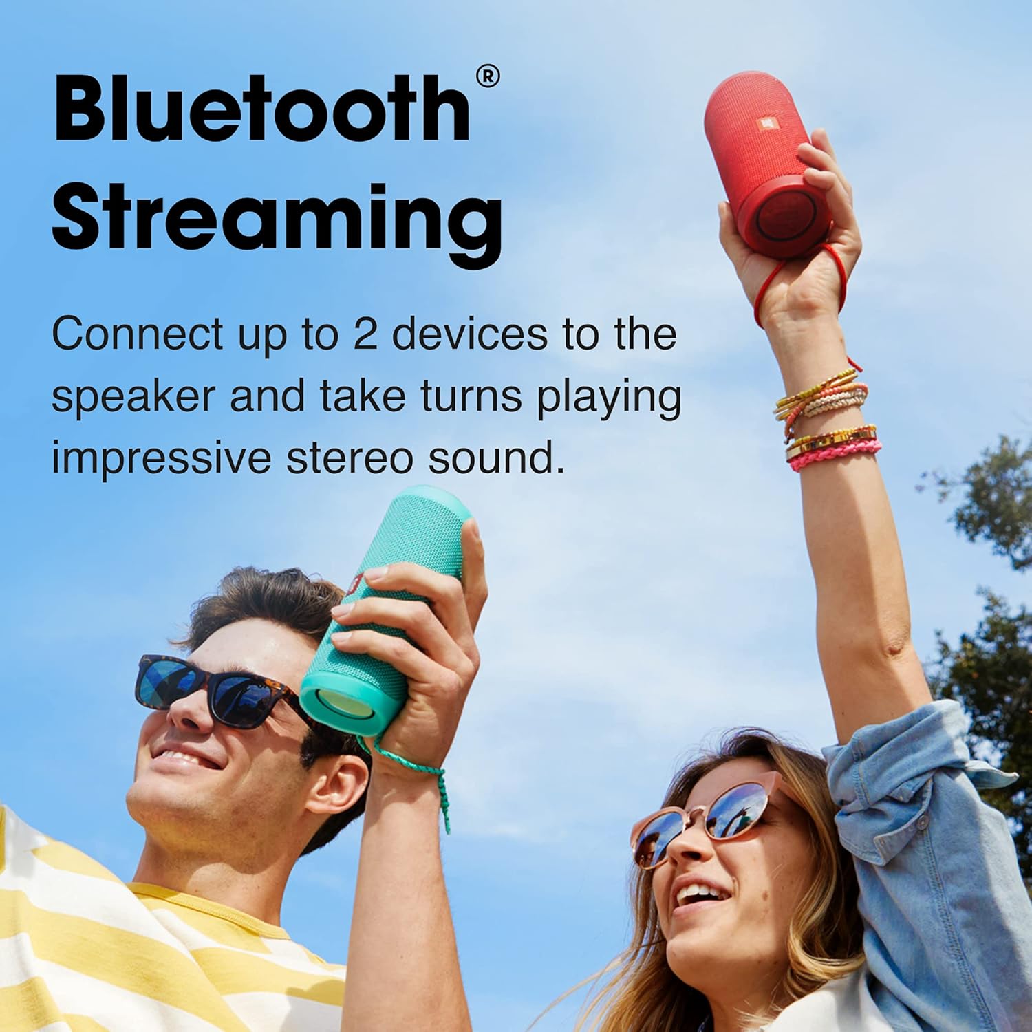 JBL Flip 4 with 12Hrs Playtime, IPX7 Waterproof 16 W Portable Bluetooth Speaker (White, Stereo Channel) - CarrotKart | India's first Open Box ecommerce platform