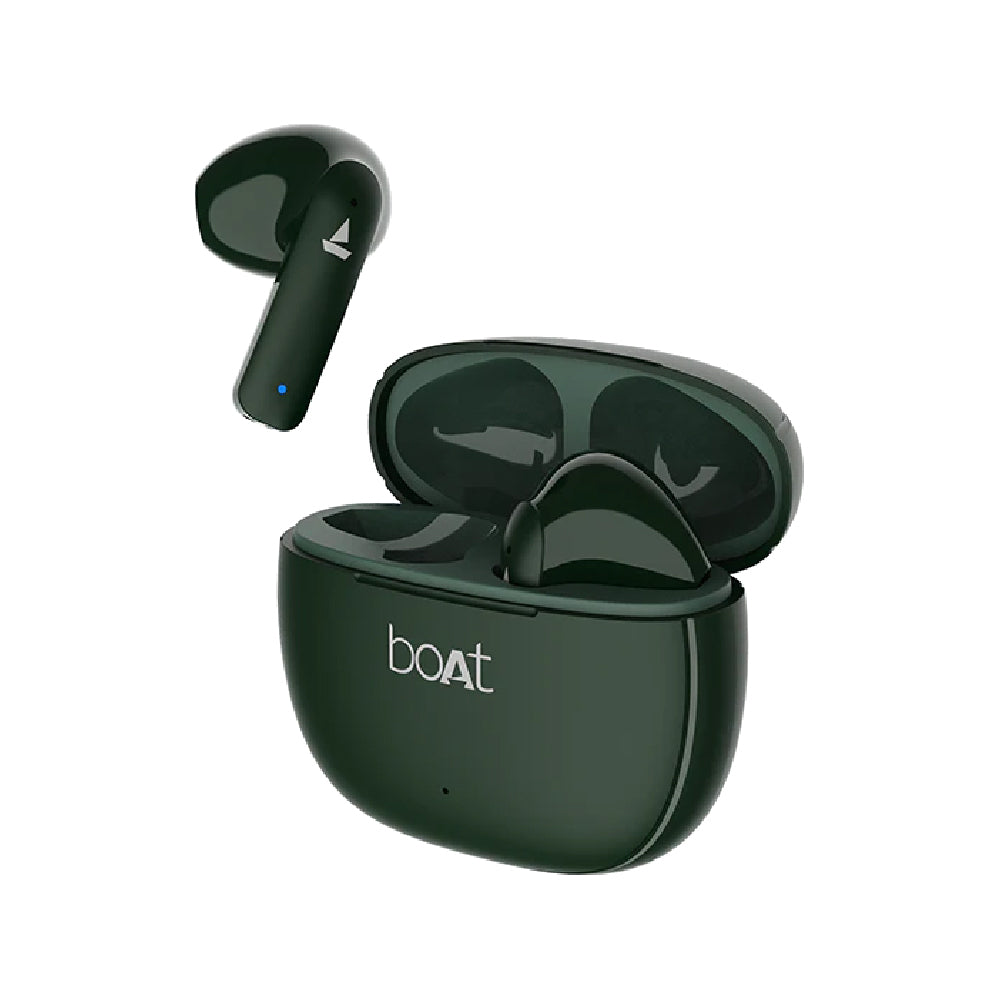 boAt Airdopes 100 TWS Wireless Earbuds with 50 Hours Playback Time, Quad Microphone, IWP™ technology