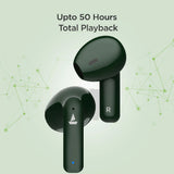 boAt Airdopes 100 TWS Wireless Earbuds with 50 Hours Playback Time, Quad Microphone, IWP™ technology