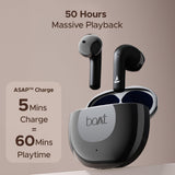 boAt Airdopes 125 Wireless Earbuds with 50 Hours Playback, BEAST™ Mode, Bluetooth v5.3, ENx™ Technology