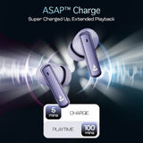 boAt Airdopes 181 Pro SS Edition TWS Earbuds with 100 Hours Playback, Quad Mics with ENx™, BEAST™ Mode, ASAP™ Charge