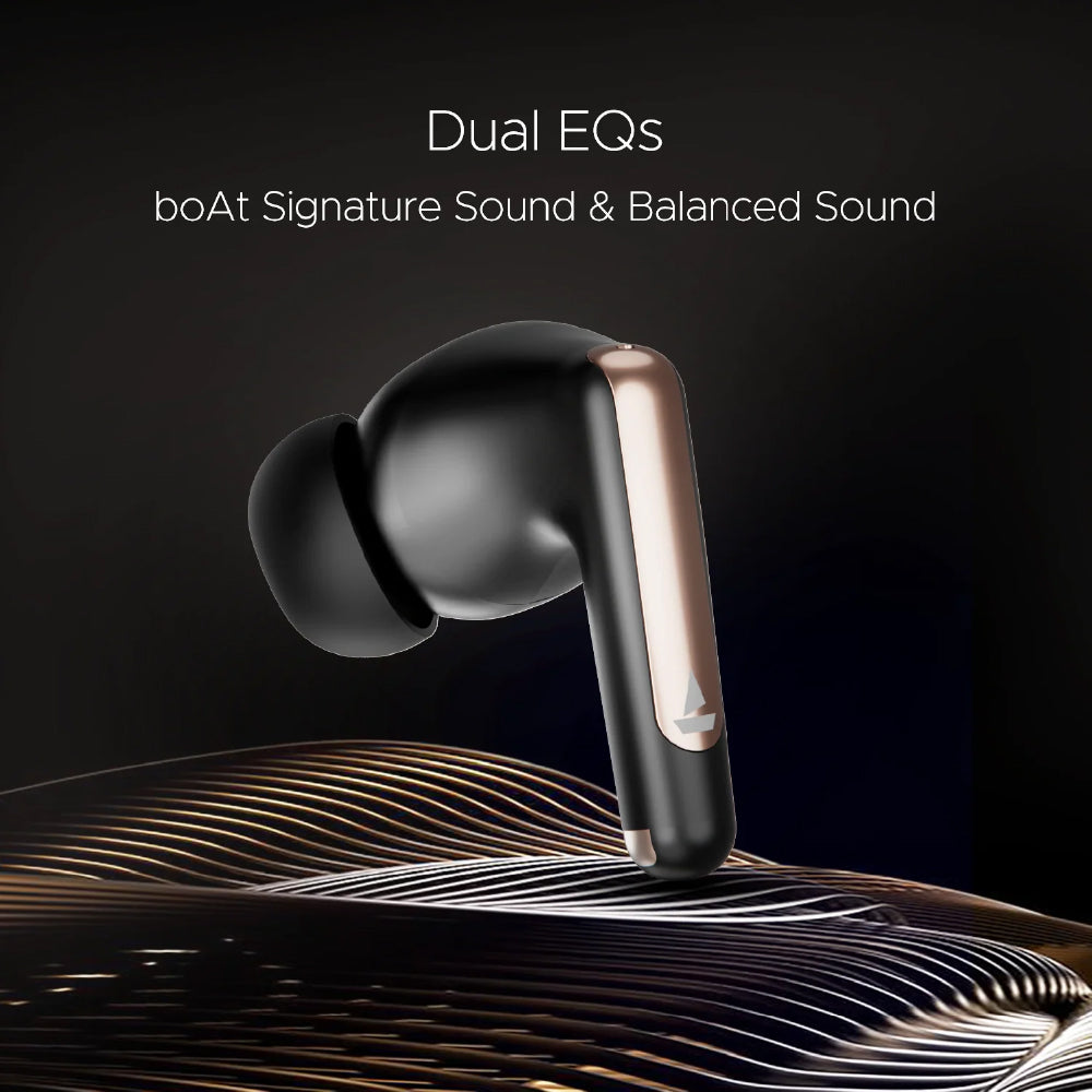 boAt Airdopes 161 ANC Elite Wireless Earbuds with ANC up to 32dB, ENx™ Technology, BEAST™ Mode