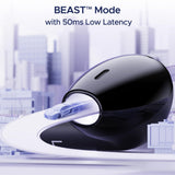 boAt Airdopes Ace TWS in Ear Earbuds with 35 HRS Playback, 13mm Drivers, Dual Mics ENx & Beast Mode(Active Black)
