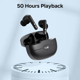 boAt Airdopes Unity ANC TWS in Ear Earbuds with Up to 50 Hours Total Playback, ANC Upto 32 dB, Dual Mics with ENx Tech, IPX5 Rating, IWP Tech and ASAP Charge(Grey)