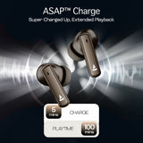 boAt Airdopes 181 Pro Wireless Earbuds with 100 Hours Playback, Quad Mics with ENx™, BEAST™ Mode, ASAP™ Charge