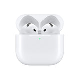 Apple AirPods 4 Wireless Earbuds, Bluetooth Headphones, Personalised Spatial Audio, Sweat and Water Resistant, USB-C Charging Case, H2 Chip, Up to 30 Hours of Battery Life, Effortless Setup for iPhone