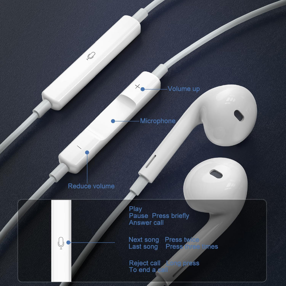 Apple EarPods with 3.5mm Headphone Plug