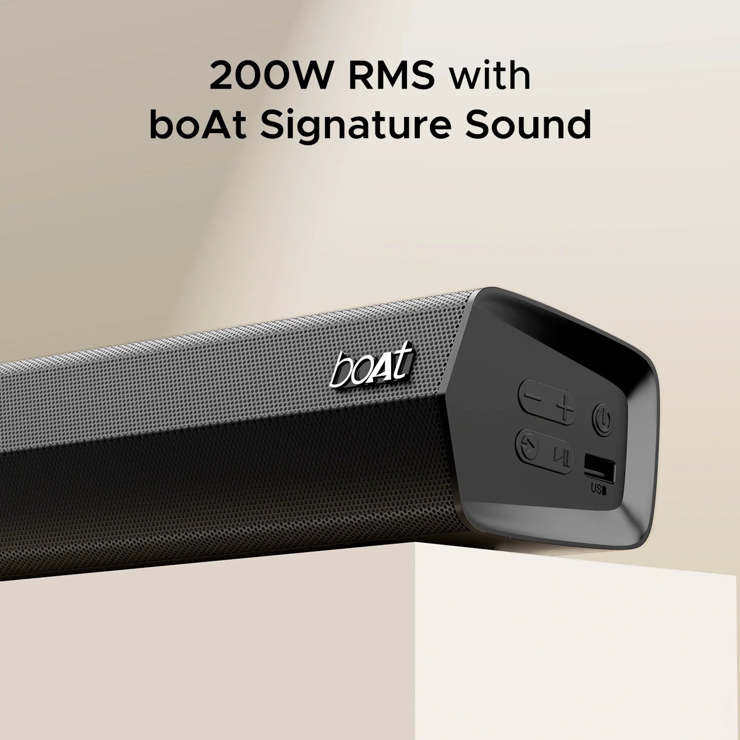boAt Aavante Bar 2000  200W Soundbar 2.1 Channel - CarrotKart | India's first Open Box ecommerce platform