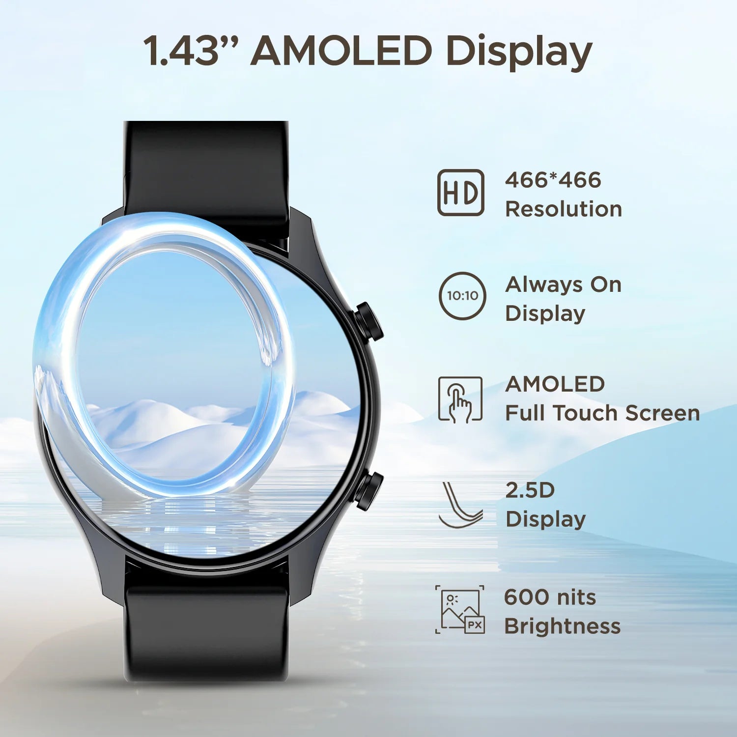 boAt Lunar Call Plus Bluetooth Calling Smartwatch - CarrotKart | India's first Open Box ecommerce platform
