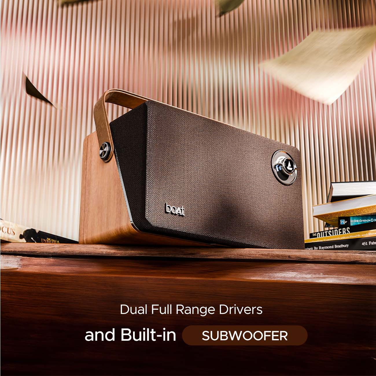 boAt Stone Majestic 90W Portable Bluetooth Speaker - CarrotKart | India's first Open Box ecommerce platform