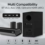boAt Aavante Bar 3600 200W Soundbar 2.1 Channel