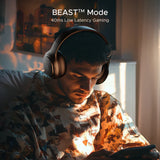 boAt Rockerz 430, 40ms Latency, 40H Battery, Stream Ad Free Music via App, Bluetooth Headset (Starry Night, On the Ear)