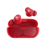 Beats Solo Buds Wireless Earbuds with Transparency Mode | Transparent Red