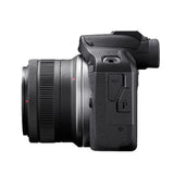 Canon EOS R100 Mirrorless Camera RF-S18-45mm F4.5-6.3 is STM Lens Kit, 24.1 Megapixel CMOS (APS-C) Sensor, 4K Video, RF Mount, Black