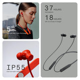 CMF BY NOTHING Neckband Pro Bluetooth In-Ear Headphones,50Db Hybrid Active Noise Cancelling Earbuds With 5 Hd Mics,Ip55 Bt5.3 37Hours Long Play Time Dual Device Connection Neckband-Light Grey