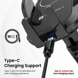 Portronics Charge Clamp 2 15W Wireless Charging Phone Holder
