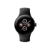 Google Pixel Watch 2 with The Best of Fitbit Heart Rate Tracking, Stress Management, Safety Features - Android Smartwatch - Obsidian Black Active Band - Wi-Fi