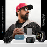 HAMMER New Launch Ultra Pods TWS Wireless Bluetooth Ear buds, Inbuilt Mic, 100H Standby Time, Earbuds with 30H Playtime, USB Type-C,13mm Dynamic Drivers, IPX5 Water Resistant Bluetooth Earphones(Blue)