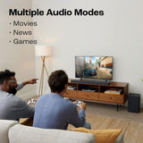 JBL Bar 2.1 Deep Bass (MK2), Soundbar with 6.5” Down-Firing Wireless Subwoofer, 2.1 Channel, Built-in Dolby Digital, Bluetooth, HDMI & Optical Connectivity (300W)