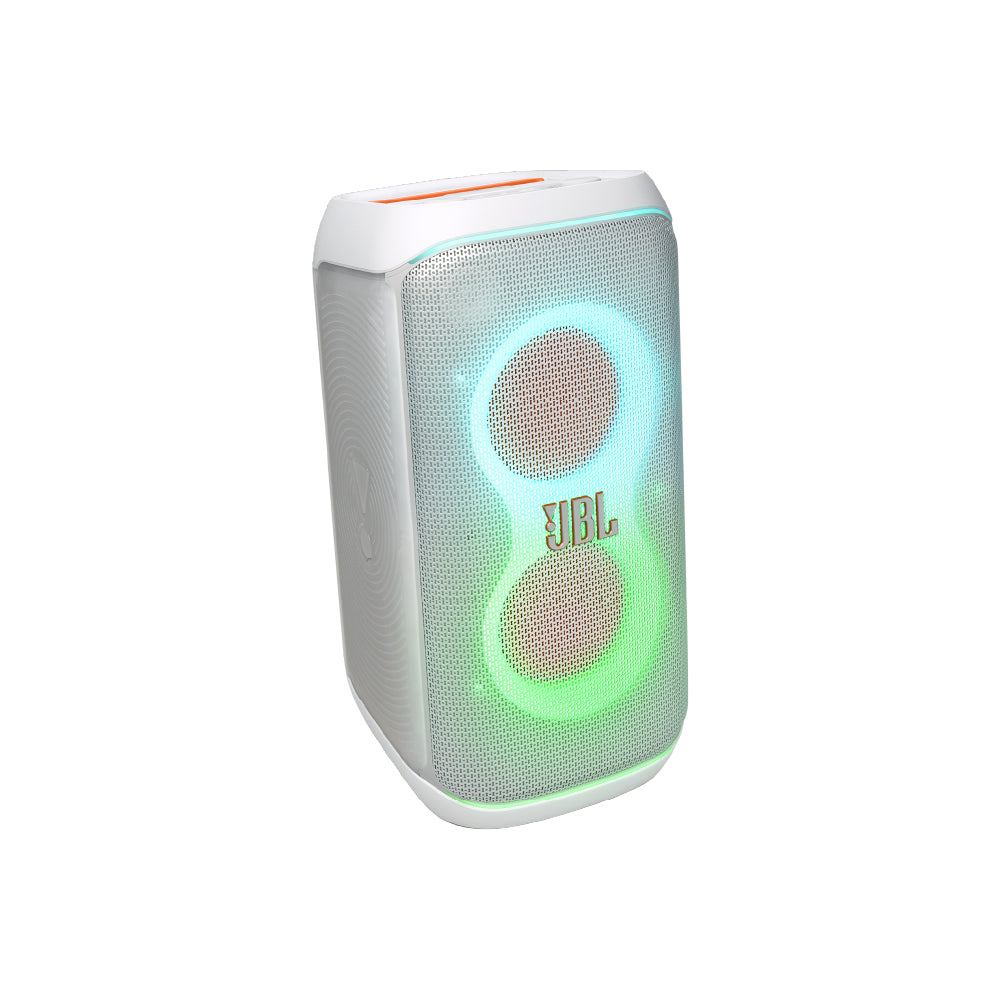 JBL Partybox 120 Wireless Bluetooth 160W Party Speaker, AI Sound Boost, Futuristic Light Show, Upto 12Hrs Playtime,Multispeaker Connection by Auracast, Guitar & Mic Input, Splashproof (Black)