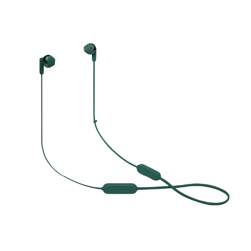 JBL Tune 215BT, 16 Hrs Playtime with Quick Charge, in Ear Bluetooth Wireless Earphones with Mic, 12.5mm Premium Earbuds with Pure Bass, BT 5.0, Dual Pairing, Type C & Voice Assistant Support (Gold)