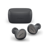 Jabra Elite 3 in Ear True Wireless Earbuds – Noise Isolating with 4 Built-in Microphones for Clear Calls, Rich Bass, Customizable Sound, Mono Mode - Dark Grey