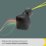 JABRA Jabra Elite 4 Bluetooth Headsets with ANC, Multipoint, 4-mic call technology Bluetooth (Light Beige, In the Ear)