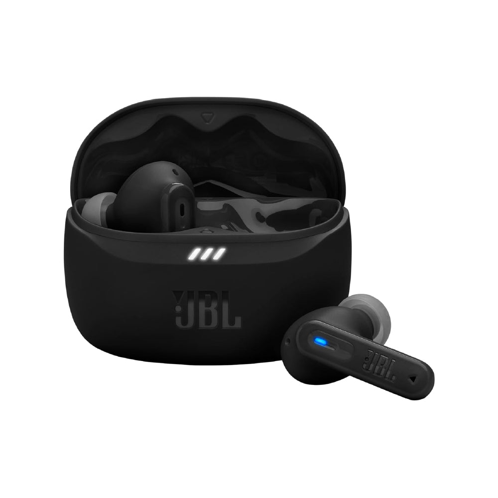 JBL New Launch Tune Beam 2 TWS, ANC Earbuds, 48Hr Playtime,Dual Connect, Ambient Aware, Relax Mode, Customized EQ with Headphones App, 6 Mics for Clear Calls, Spatial Sound, Personi-Fi 3.0 (Black)