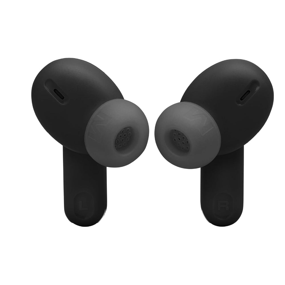 JBL New Launch Tune Beam 2 TWS, ANC Earbuds, 48Hr Playtime,Dual Connect, Ambient Aware, Relax Mode, Customized EQ with Headphones App, 6 Mics for Clear Calls, Spatial Sound, Personi-Fi 3.0 (Black)