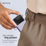 Close-up of CarrotKart Lifelong Electronics 10000mAh 22.5W Fast Charging Power Bank – India | CarrotKart