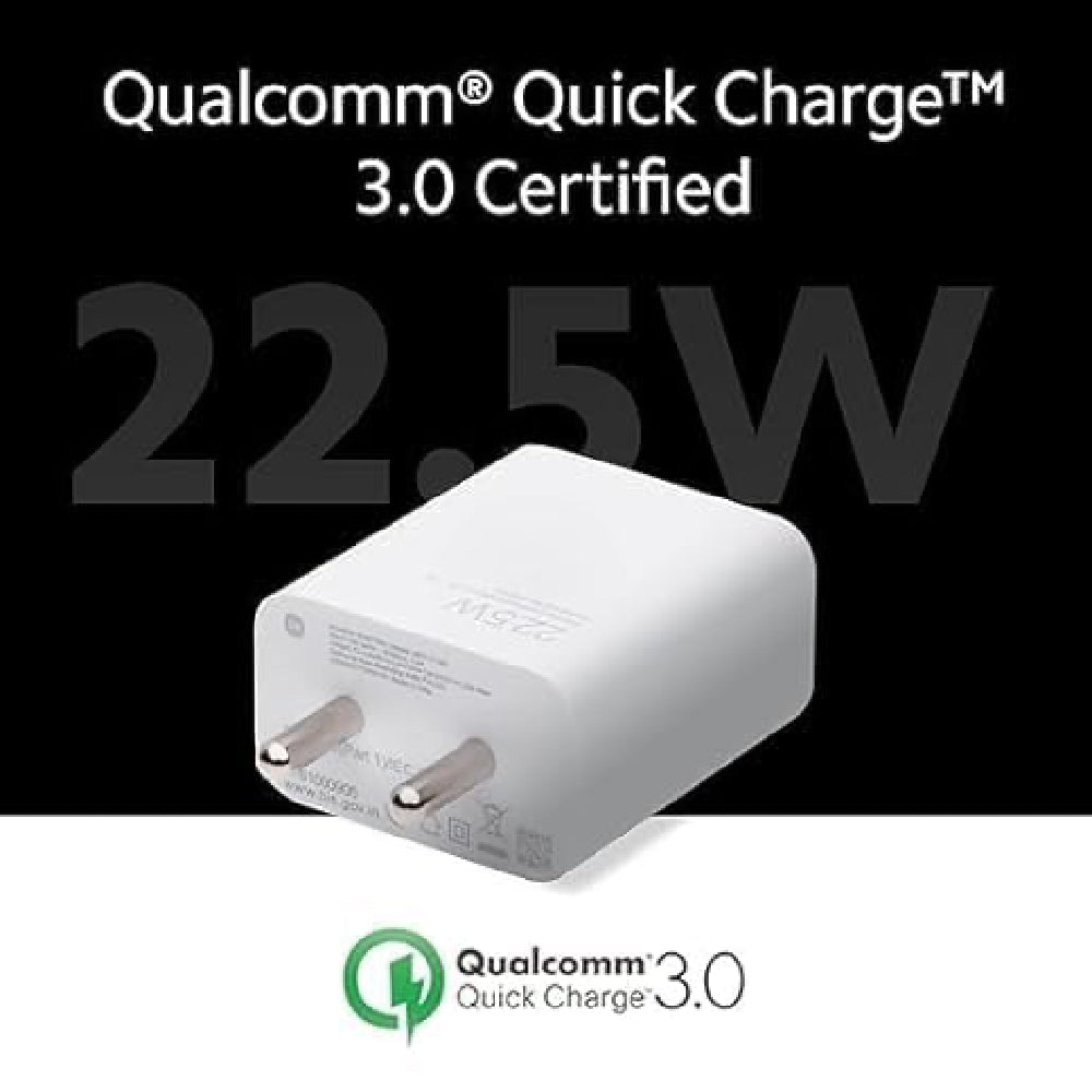 Mi 22.5W Fast USB Type C Charger Combo|Compatible for Mobile,Power Banks|Fast Charging|(Adapter + USB to Type C Cable)|White (TEN73)