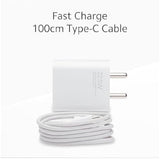 Mi 22.5W Fast USB Type C Charger Combo|Compatible for Mobile,Power Banks|Fast Charging|(Adapter + USB to Type C Cable)|White (TEN73)