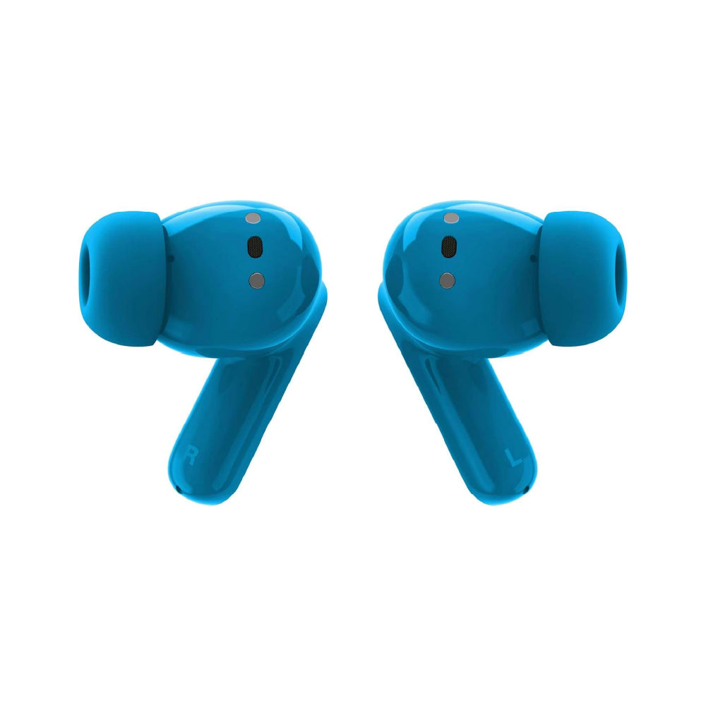 Motorola Moto Buds Bass (Blue, TWS) | Hi-Res Audio with LDAC | 12.4mm Drivers, 50 dB ANC | 6-Mic ENC Calling | 41H Playtime | Bluetooth 5.3 | IPX4 | Comfortable All-Day Fit | Comfortable All-Day Fit