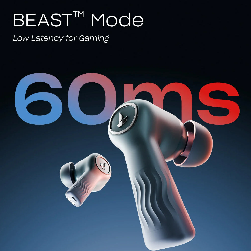 boAt Nirvana Ion ANC Pro Wireless Earbuds with 32dB ANC, 120 Hours Playback, Dual EQ Modes, LDAC technology, BEAST™ Mode
