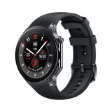 OnePlus Watch 2 with Wear OS 4,Snapdragon W5 Chipset,Upto 100hrs battery life,1.43’’ AMOLED Display, Stainless Steel & Sapphire Crystal build,Dual Frequency GPS, 5 ATM, IP68 & BT Calling (Black Steel)