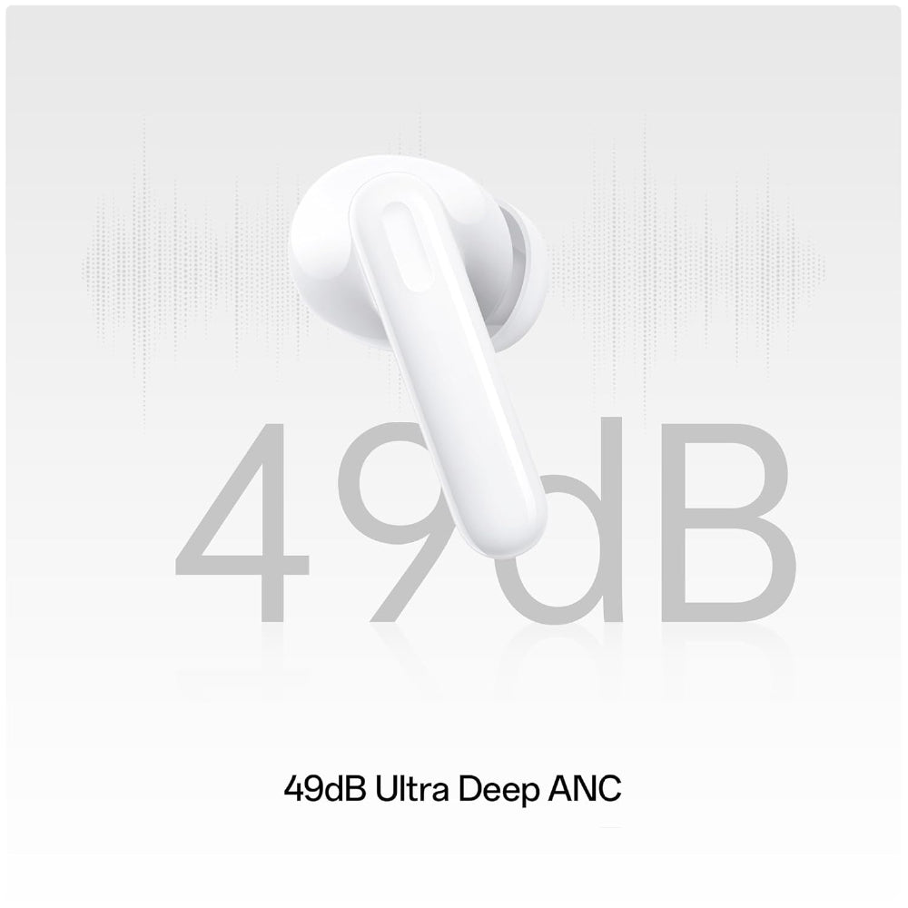 OPPO Enco Air3 Pro Industry first Composite Bamboo Fiber,ANC,30H Playtime,Fast Charge Bluetooth (Green, True Wireless)