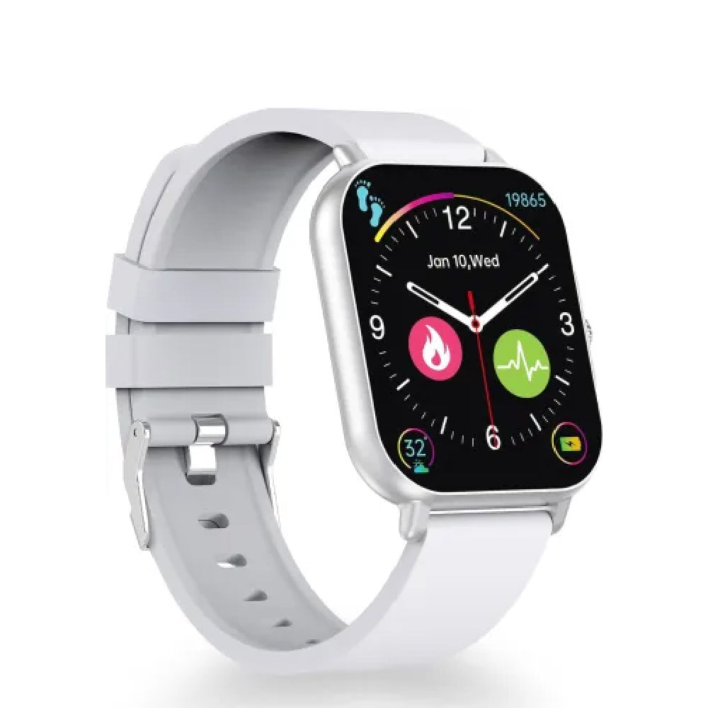 SHKOD Watch1 Pro 1.83" HD Display Bluetooth Calling, AI Voice Assistant(Black) Smartwatch (Black Strap, 1.83)