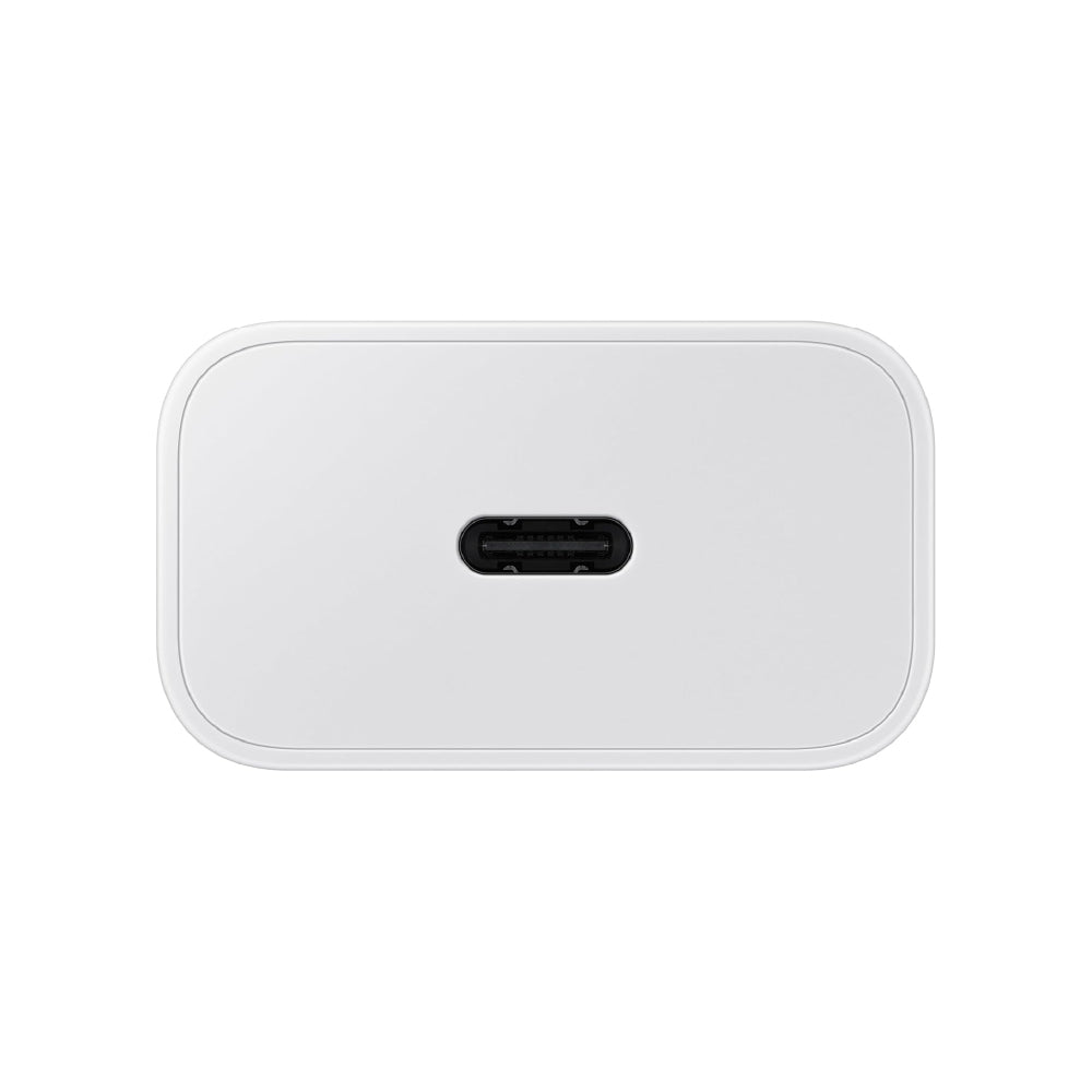 Front view of CarrotKart Samsung Original 25W USB Type Charger – India | CarrotKart